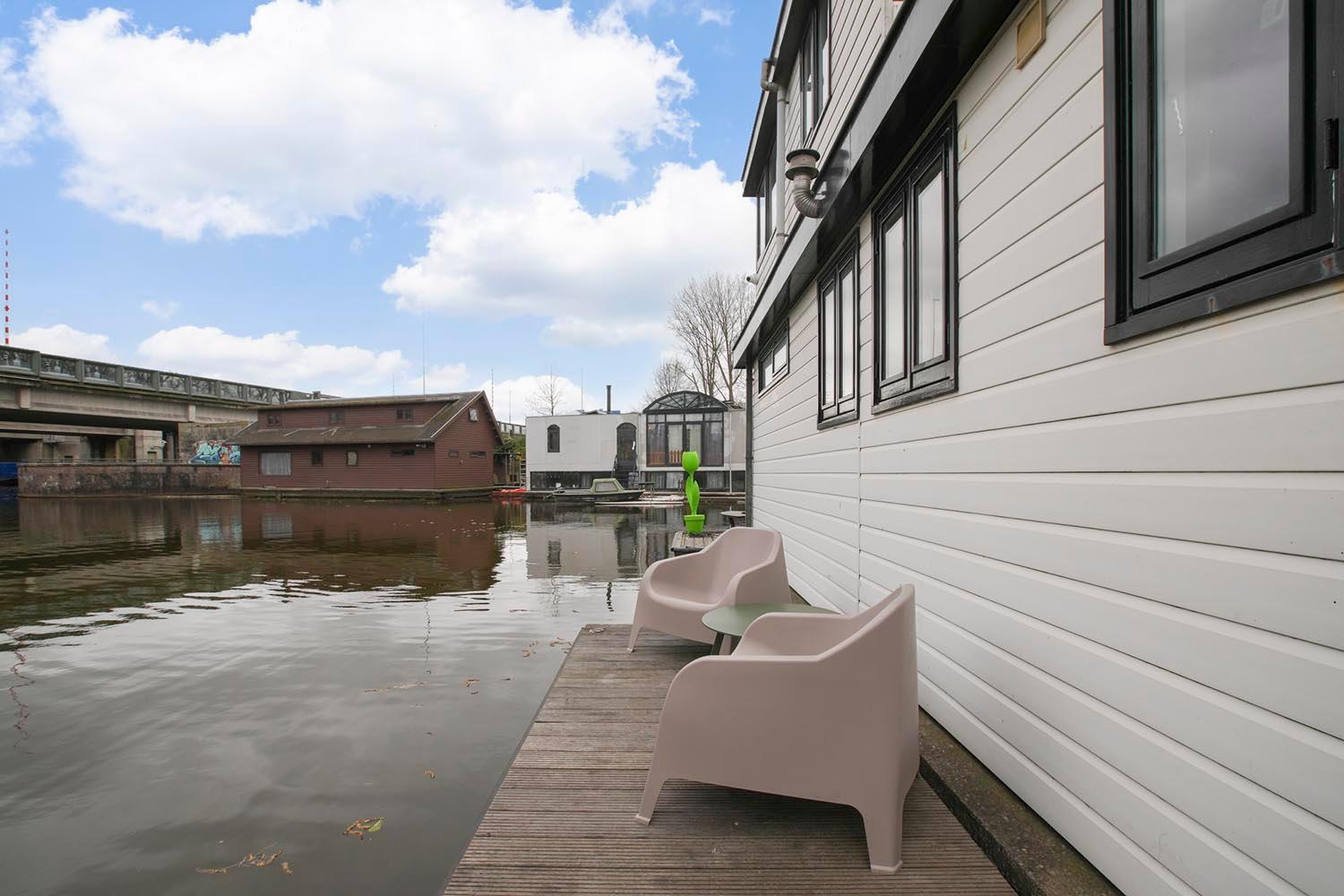 Houseboat The New Lake - Nieuwe Meer アムステルダム エクステリア 写真